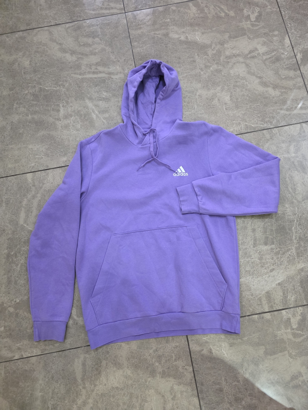 adidas Lavender Purple Pullover Hoodie